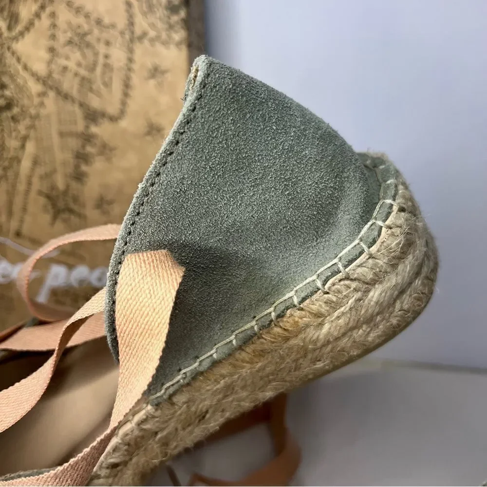 Free People‎ Heat Wave Wrap Ballet Inspired Espadrilles New in Box